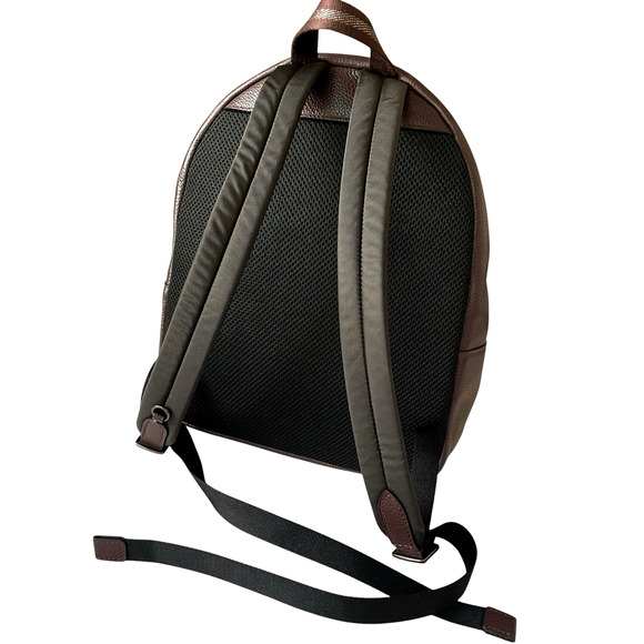COACH Star Wars Ewok Medium Oxblood Brown Leather Canvas Charlie Backpack F88014 main image 5
